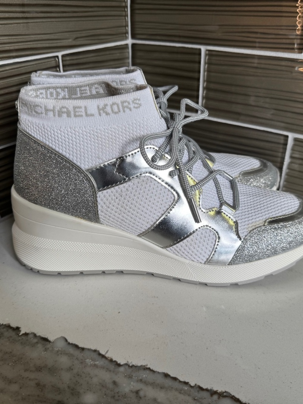 Michael Kors Markie Stretch Bootie Sneaker
